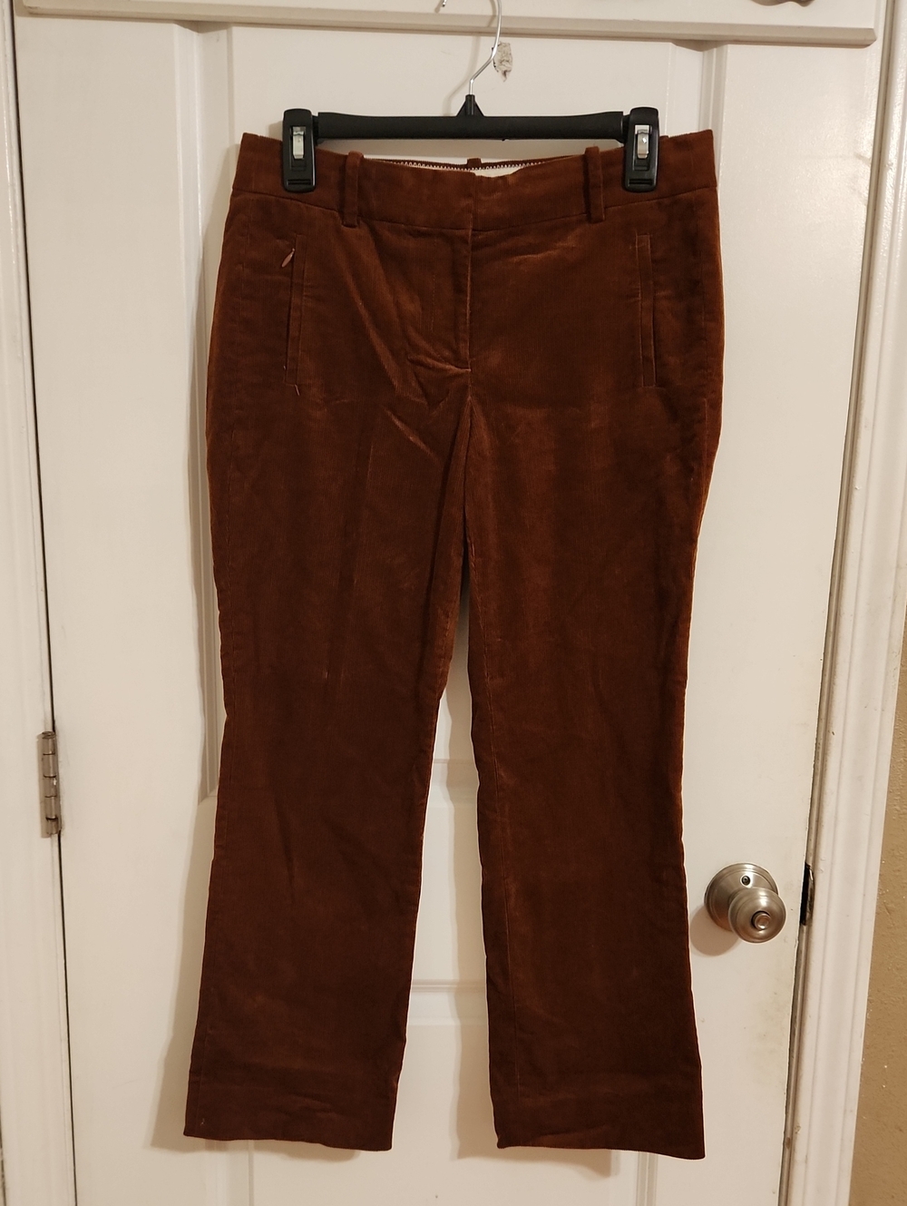 J. Crew Brown Corduroy Ankle Pants